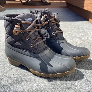 Kids SPERRY boots girls size 13m waterproof!